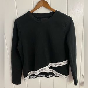 Victoria’s Secret Sweatshirt‎ Sport Black Gym Shirt Size S Small